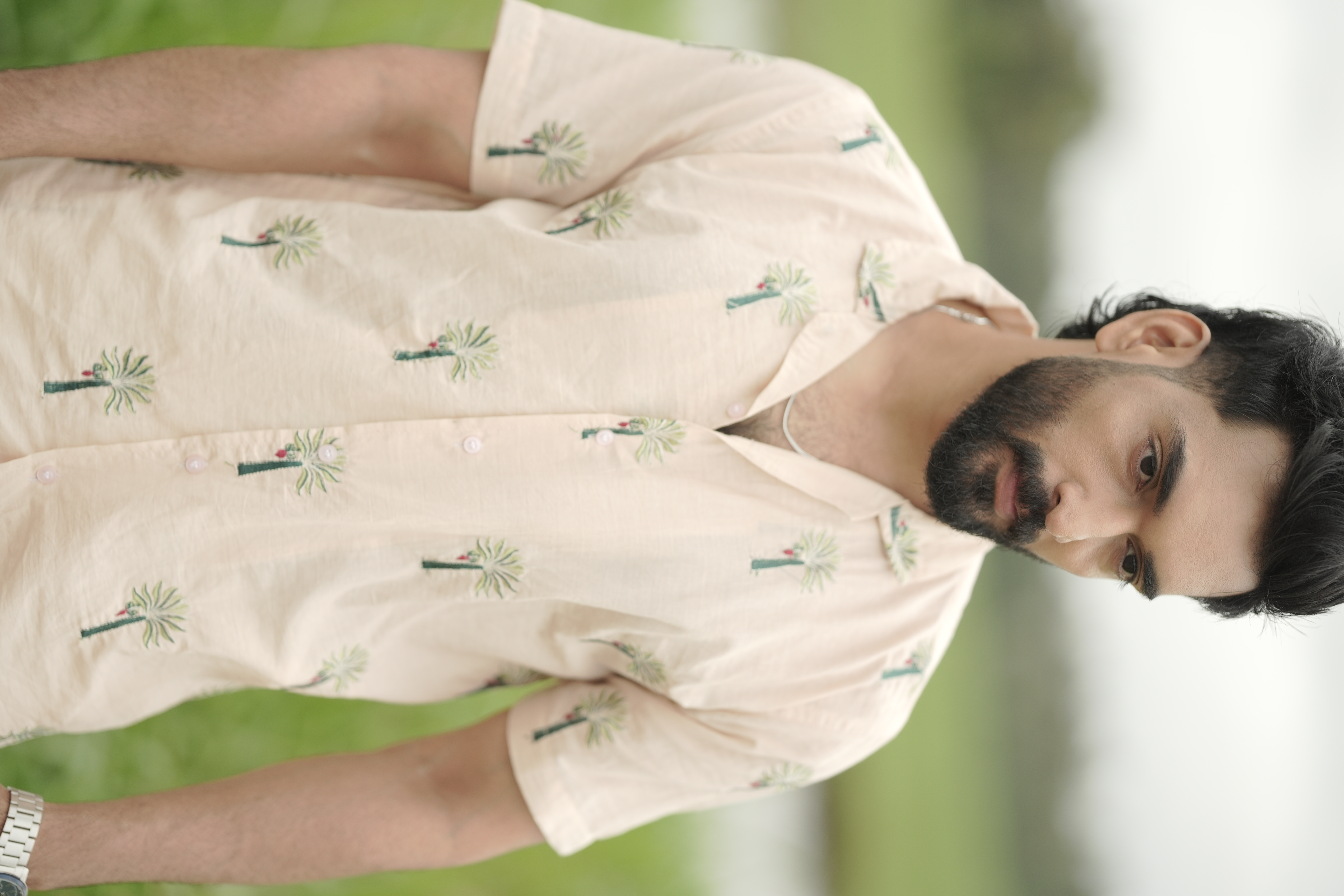 Palm Breeze Cuban Shirt