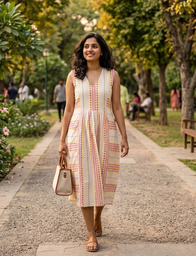 Yarn Dyed Dress