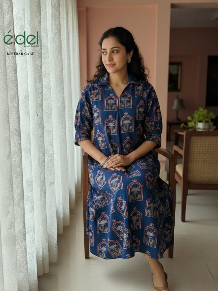 Indigo Archway Dress