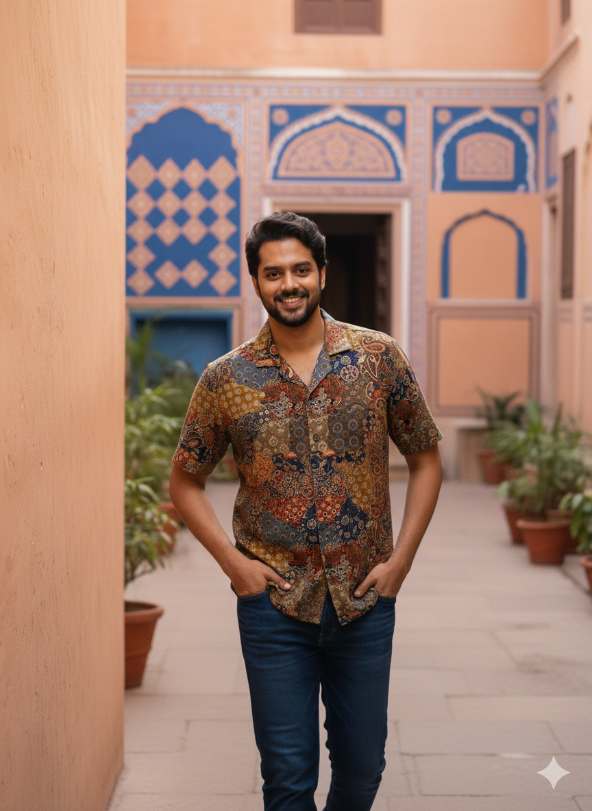 Midnight Heritage Patch Shirt