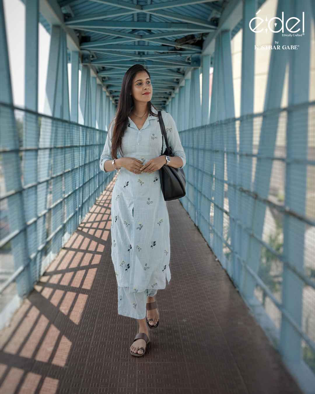 Skyline Breeze Khadi Co-ord Set