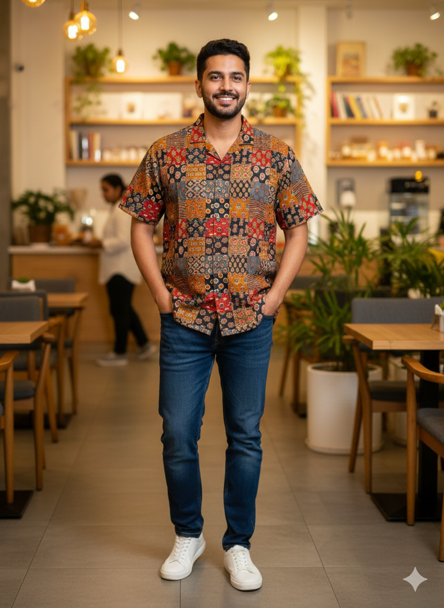 Rust Nomad Patch Shirt